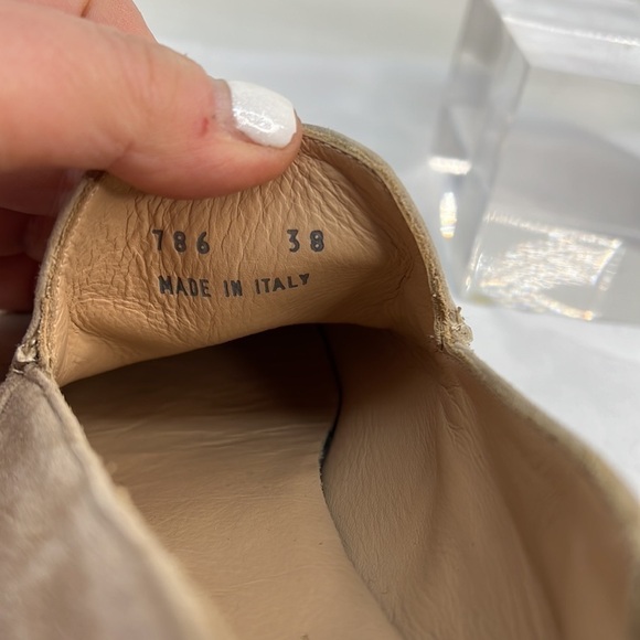 L'idea By Lori Sz 38 / US 7.5 Suede Bit Loafers - Picture 13 of 14